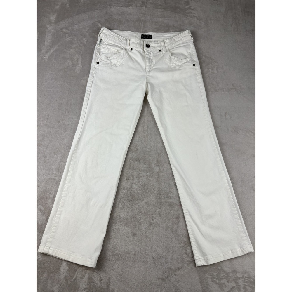 Armani Jeans Women's Straight Leg Jeans in White